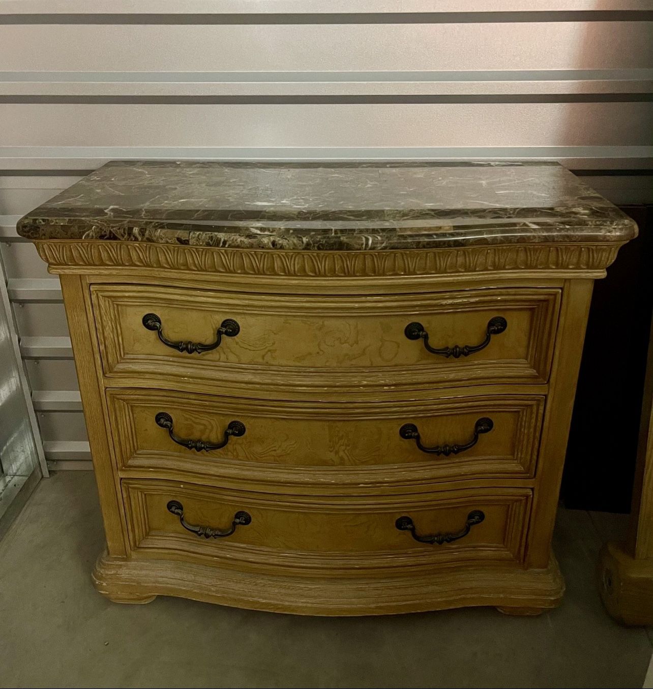 Marble Top Bachelor Chest