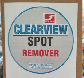 CLEARVIEW ACID RAIN SPOT REMOVER for WINDSHIELD & GLASS