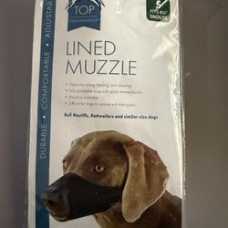 Dog Muzzle (8.25 snout)