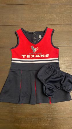 Girls NFL Texans Cheerleader Dress 3T