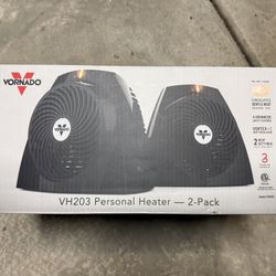 Brand New (2 Pack) Vornado Personal Heaters