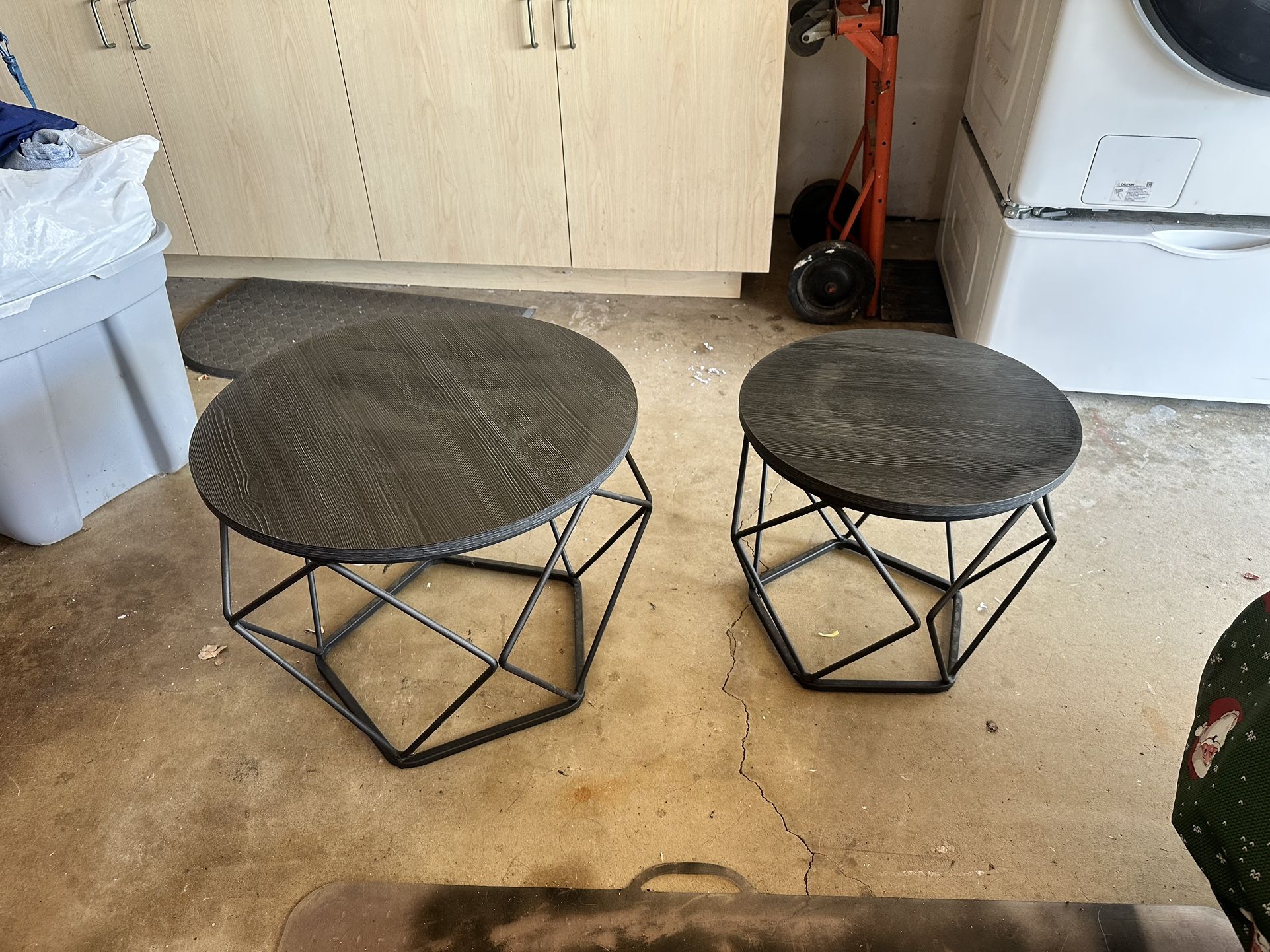 Two Decorative Tables 