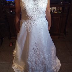 Wedding Dress With Huge Train