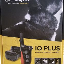 Dogtra iQ Plus Rechargeable Waterproof 400-Yard Remote Dog Training E-Collar
