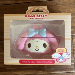 Hello Kitty & Friends My Melody AirPods Pro 2 Case NWT NIB NEW
