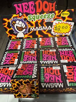Magma Squeeze Stress Ball