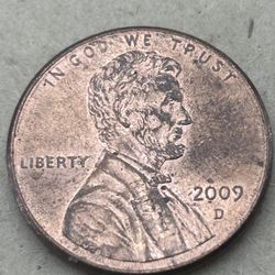 2009 D penny 