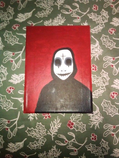 Demon Canvas Painting