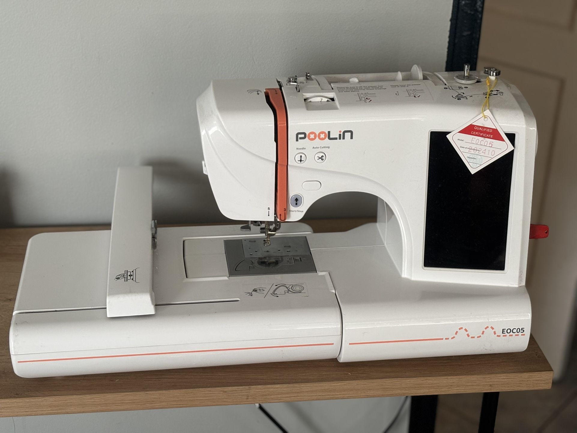 Poolin Embroidery Machine