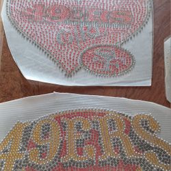 49ers Iron On Transfers