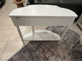 Beautiful White all wood Broyhill Credenza