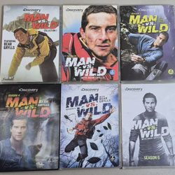 DVDs, MAN VS WILD, ALL 6 SEASONS, BEAR GRYLLS