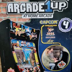 Capcom Final Fight 4 In 1 Games Home Arcade Cabinet 4 Ft Arcade1Up