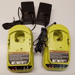 Ryobi 18v PCG002 Battery  Charger. 2 Available (New Condition) 