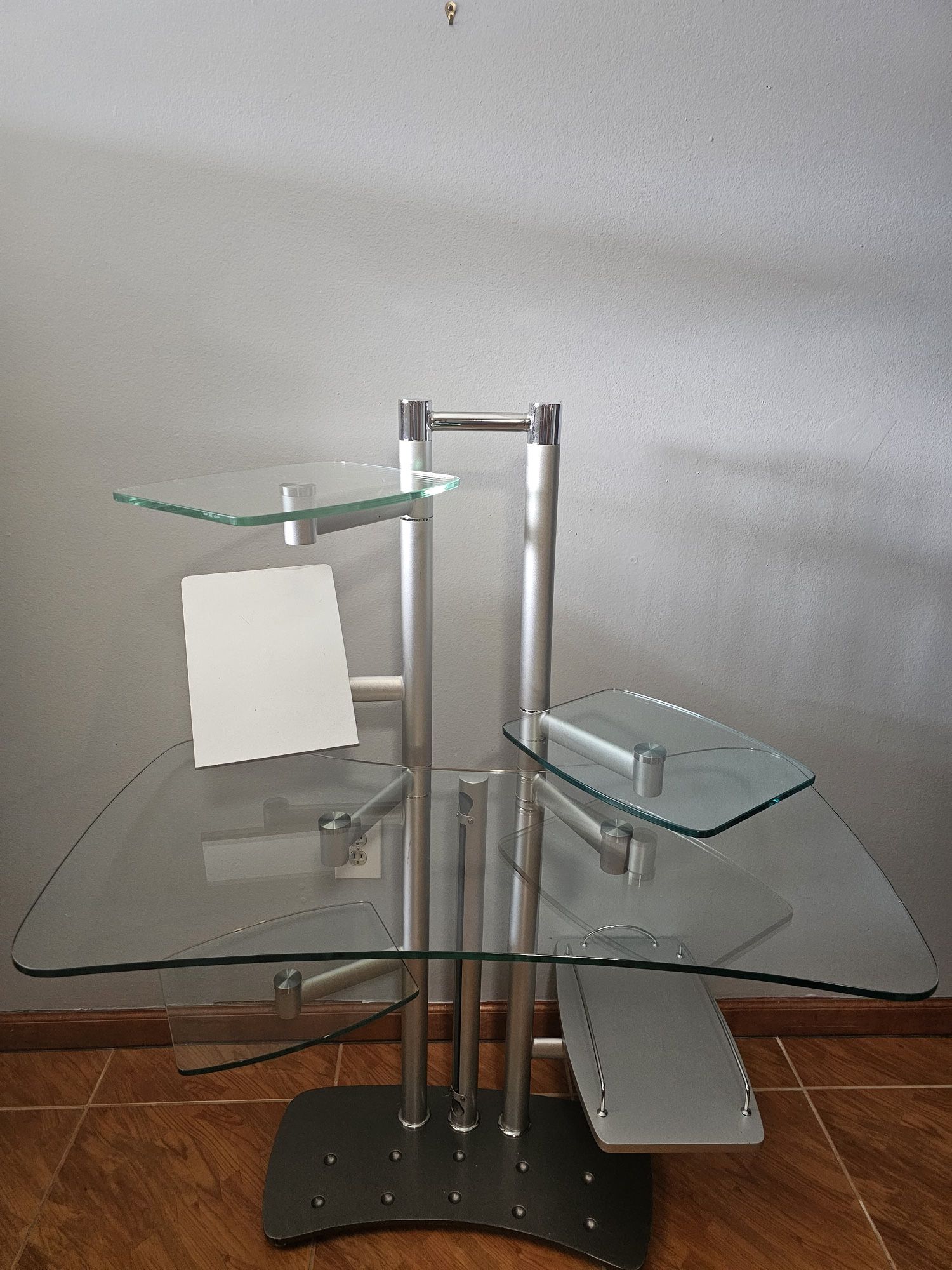 Modern Glass Computer Desk