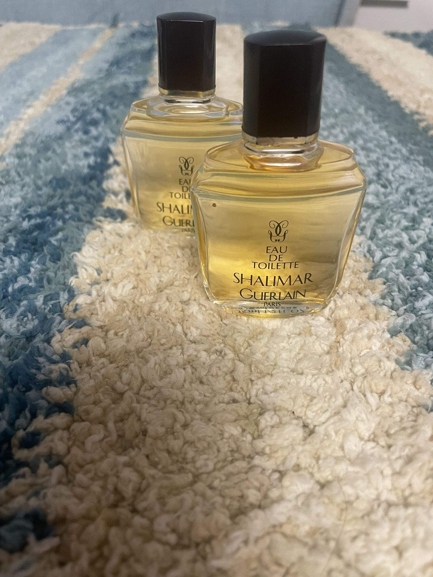 Vintage Shalimar Guerlain Eau De Toilette Natural splash Paris Womens...