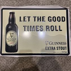 Guinness Beer Tin Sign 