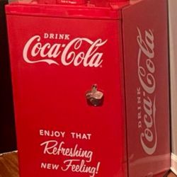 NOSTALGIA Coca~Cola Refrigerator-3.2 CU FT FRIDGE