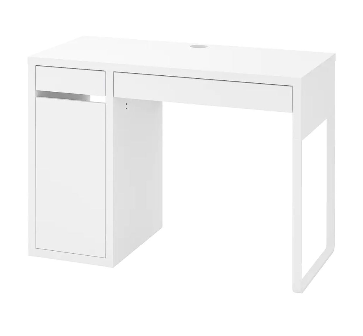 IKEA Micke White Desk Pristine