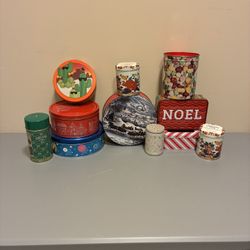 Christmas Cookie Cans