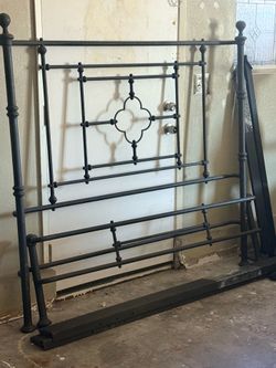 Restoration Hardware Iron Bed Frame