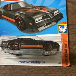 Hot Wheels '77 Pontiac Firebird T/A 206/250 Muscle Mania 4/5