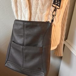 The Sak Lucia Crossbody Purse Grey