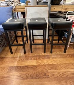 Raynesys Counter Height Bar Stools Set of 3