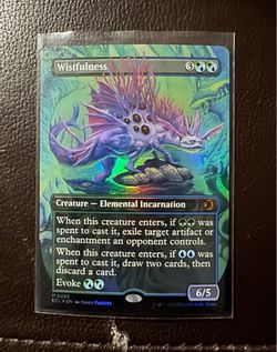 Wistfulness (Borderless Foil) Magic the gathering