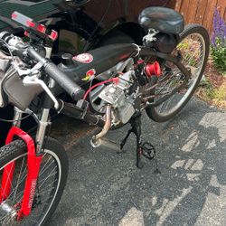 Two-stroke gas bike