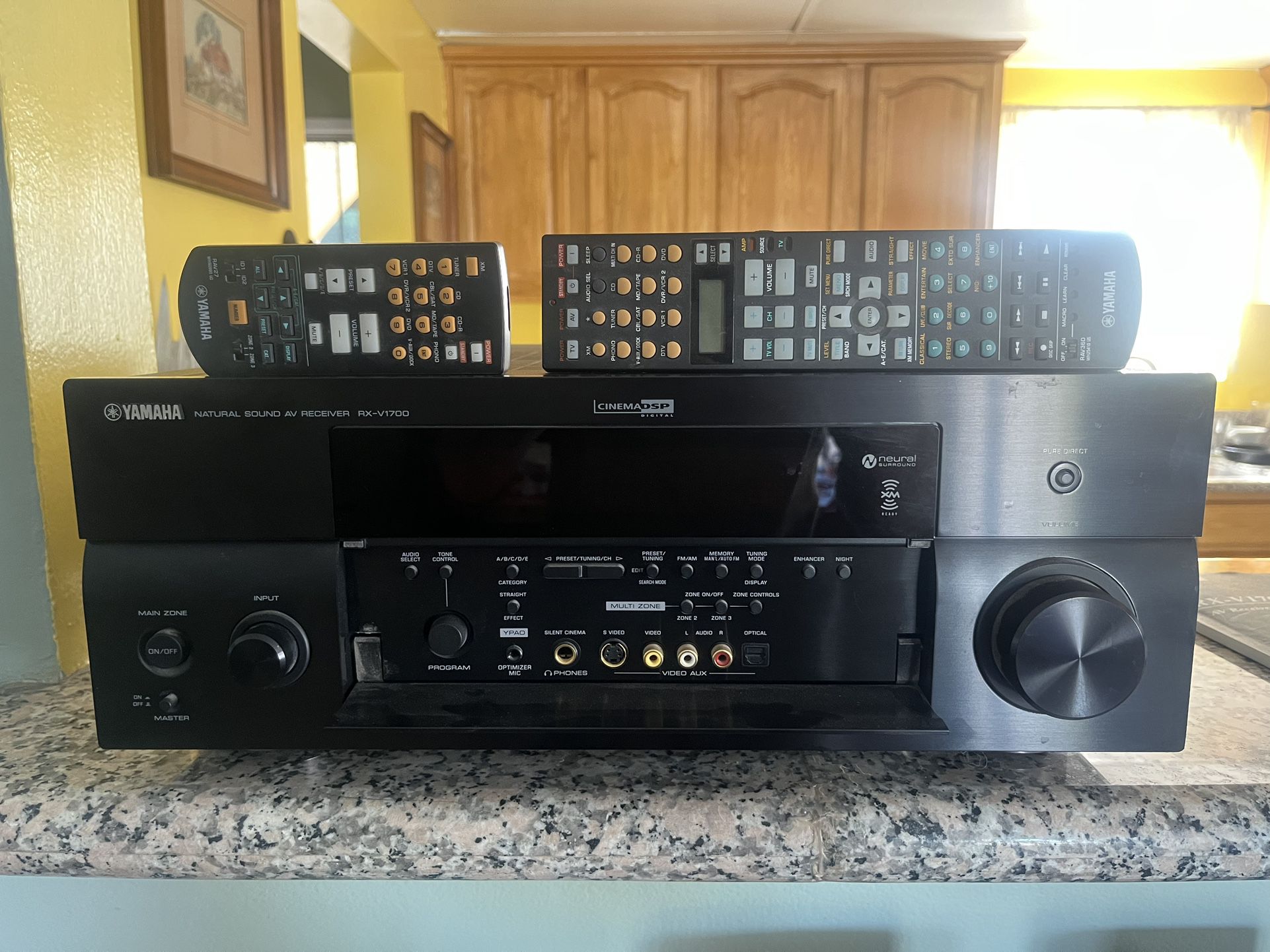 Full Home Theater Surround Sound System. Receiver, Speakers And Subwoofer Klipsch/Bose/Yamaha 