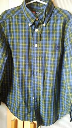 Boys CHAPS Collard Shirt