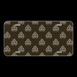 License Plate Novelty Car Front Pattern Background Texture Photoshop