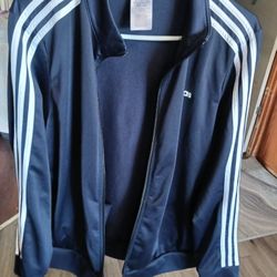 Blue Addidas Womens Track Jacket 2X