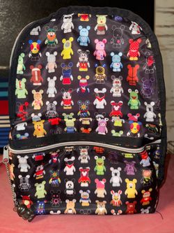 Disney Exclusive Vinylmation Allover Print Backpack