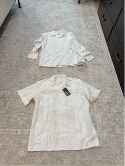 Guayaberas from Yucatán large $10 EACH new with tags