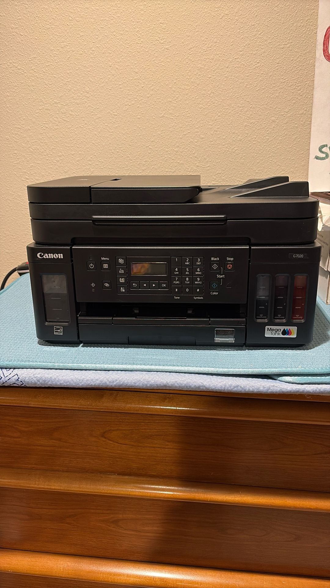 Canon MegaTank G7020 All-in-One Wireless Inkjet Printer. for Home Use, Print, Scan and Copy fax 