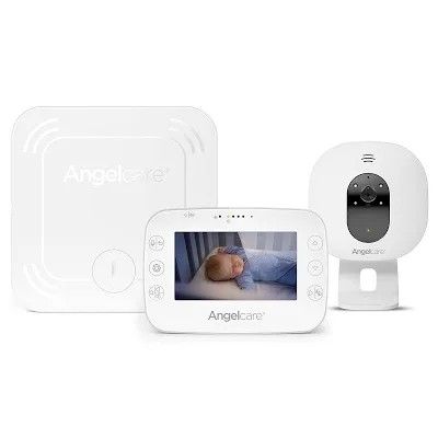 Angelcare AC327 Baby Breathing & Movement Monitor with Video & Sound