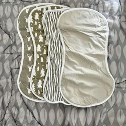 Burping Cloths 4-pack 