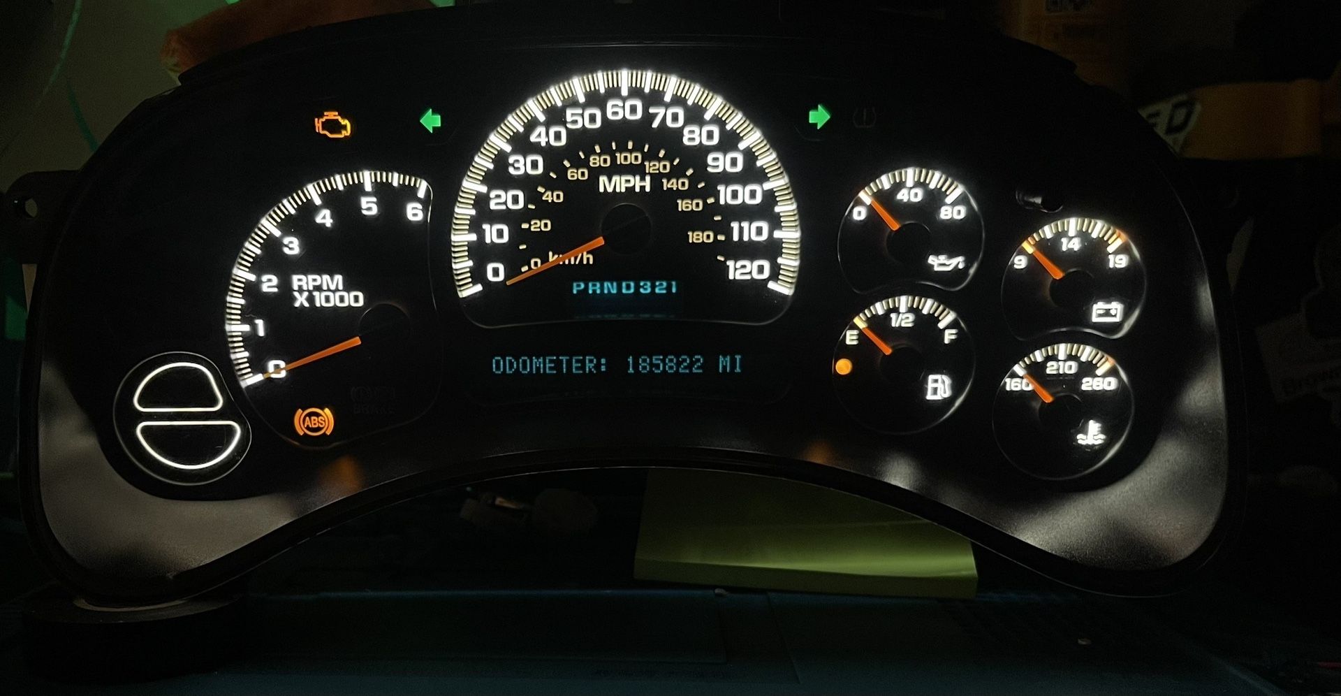 Bright White Chevy GMC Cluster for Sale in Old Rvr-wnfre, TX - OfferUp