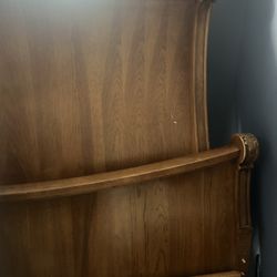 Real Wood Bed
