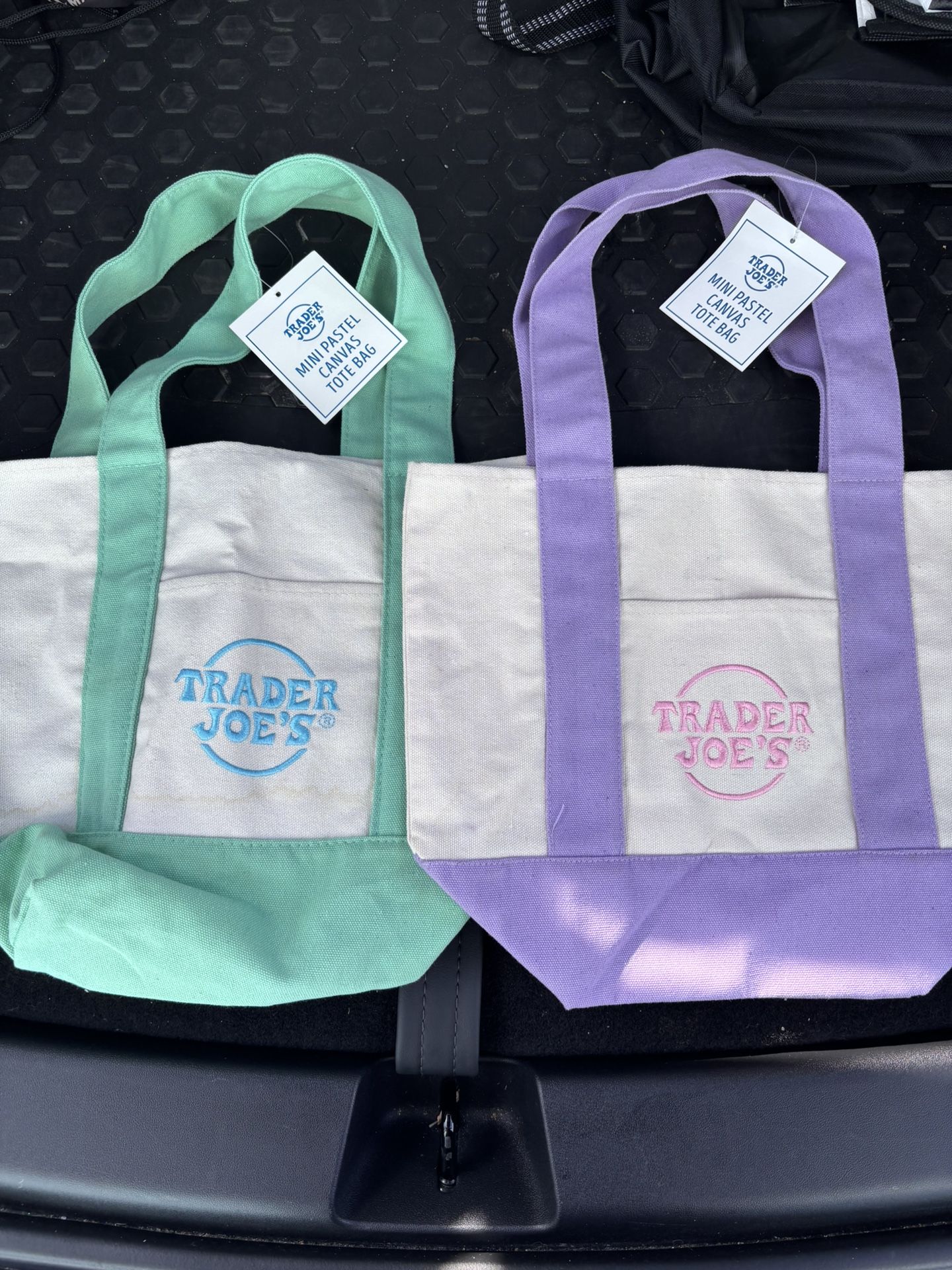 Trader Joes Pastel Bag