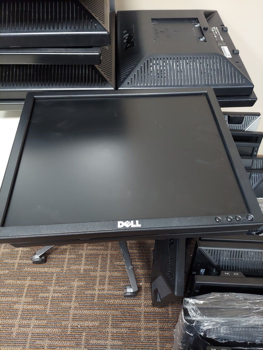 $9 Dell Monitors CLEARANCE Dell 17" Computer Monitor Model E170Sb add $7 for HDMI all Working
