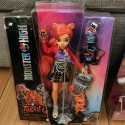 Monster High Toralei Doll Brand New In Box Never Opened.
