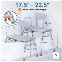 HOMLAND Tub Transfer Bench / Shower Chair