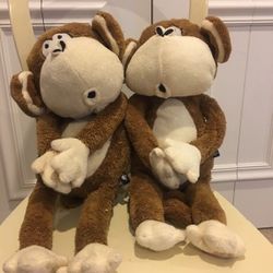 Bobby a Jack Plush Monkey