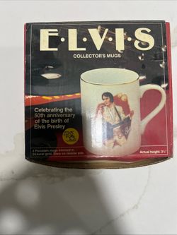 Elvis coffee mugs collection