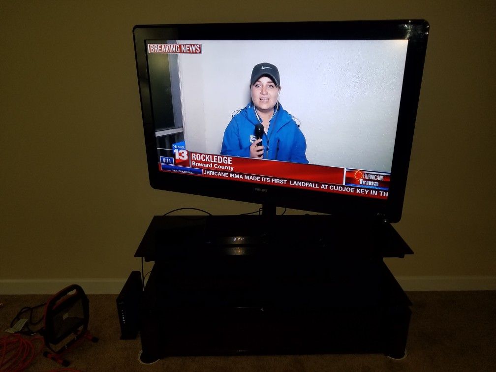 TV Stand And 52" TV