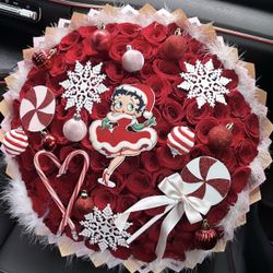 Betty Boop Christmas Bouquet 