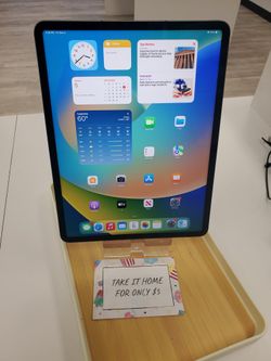 🤑 iPad Pro 12.9 5th Gen Tablet – Save Up to 60%! Starting at $479 or $1 to Take It Home Today with Warranty